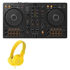 1大特典付 Pioneer DJ(パイオニア) / DDJ-FLX4 ヘッドホン(GS778_yellow)セット【rekordbox dj 無償】ブラックフライデー