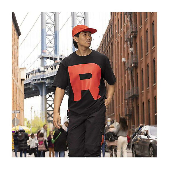 楽天市場】ロケット団 オーバーサイズTシャツ ブラック Lサイズ  