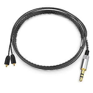 y݊izShure(VA[) / SE215/SE315/SE846Ή ϋvCzP[u MMCXI[fBIR[h 3.5mmvO (ubN)ċxXyV