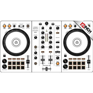 12inch SKINZ / Pioneer DDJ-FLX4 SKINZ (ホワイト/グレー) 【DDJ-FLX4用スキン】夏休スペシャル