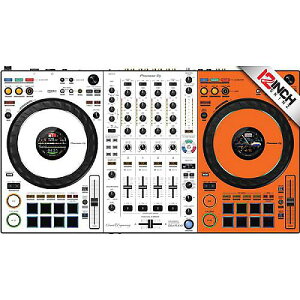 yIW/zCgz12inch SKINZ / Pioneer DDJ-FLX10 Skinz - Sound EngineeringyORANGE/WHITEz