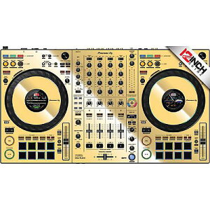 【ミラー/ゴールド】12inch SKINZ / Pioneer DDJ-FLX10 Skinz - Metallics【Mirror/GOLD】夏休スペシャル