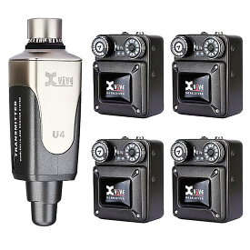 Xvive(エックスバイブ) / XV-U4R4 U4 IN-EAR MONITOR Wireless System（レシーバー＋3） 新生活応援
