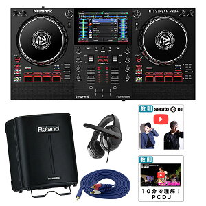 5����T�t �y��O�ŋ��X�s�[�J�[BA-330�Z�b�g�zNumark(�k�}�[�N) / Mixstream Pro�{ / Wi-Fi�E�X�s�[�J�[���� �X�g���[�~���O �X�^���h�A���[�� DJ�R���g���[���[�u���b�N�t���C�f�[