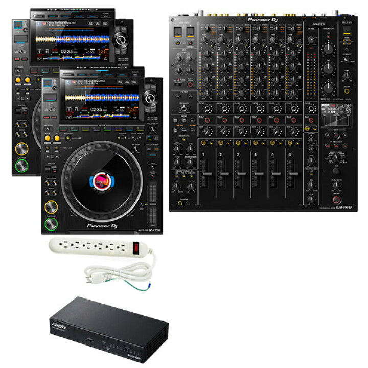 楽天市場】2大特典付 Pioneer DJ(パイオニア) / CDJ-3000 2台 / DJM 