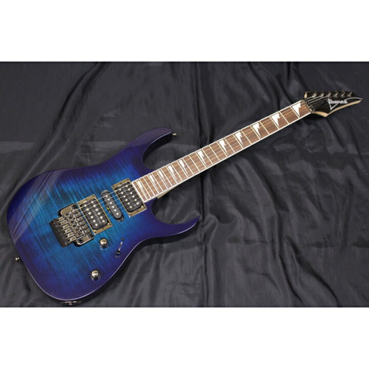 楽天市場】新品 Ibanez(アイバニーズ) / RG370FMZ SPB エレキギター 