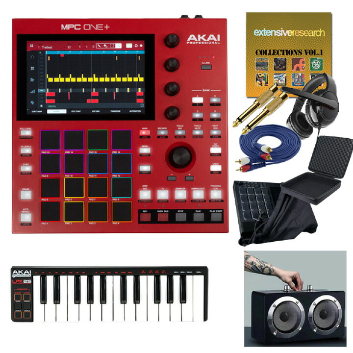 楽天市場】【MPC使い方教則付】AKAI(アカイ) / MPC One + / LPK25 MIDI 