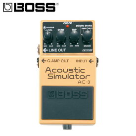 Boss(ボス) / Acoustic Simulator AC-3 アコースティックシミュレーター 《ギターエフェクター》クリスマス セール