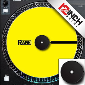 【イエロー/ドットパターン】12inch SKINZ / Control Disc Rane One OEM (SINGLE) - Cue Colors 7.2" / Dot Pattern (Best Grip)【Rane One用スキン】ハロウィーンセール/ハロウィングッズ