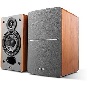 Edifier P12 2-Way Bookshelf Speakers - Wood Color, PairċxXyV