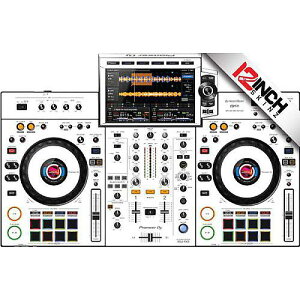 12inch SKINZ / XDJ-RX3 Skinz (WHT/GRY) �yXDJ-RX3�p�X�L���z�u���b�N�t���C�f�[