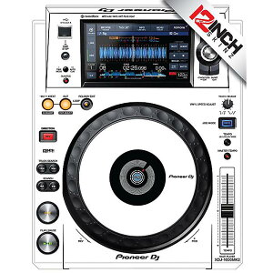 12inch SKINZ / Skinz (WHT/BLK) �y�A�i2���Z�b�g�j�y XDJ-1000MK2�p�X�L���z�ċx�X�y�V����