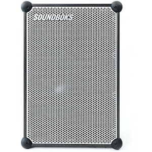 SOUNDBOKS 4 Grey: f}[N Bluetooth 5.0 ptH[}XXs[J[Aő剹ʁAobe[40ԘAĐA͂ቹAp[eB[ɍœKA126 dBACXA\ȃobe[Ay
