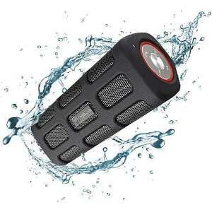 TREBLAB FX100 - Bluetooth Speaker, 20W Rugged Outdoor, 35H Battery, IPX7 Waterproof, Wireless Speaker w/Powerbank (Black)�ċx�X�y�V����