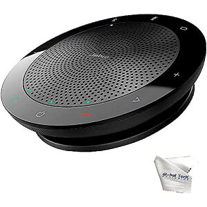 Jabra Speak 510 Conference Microphone - Small Portable Bluetooth Speakerphone for Phone and Computer, MS Teams Skype CompatibleċxXyV