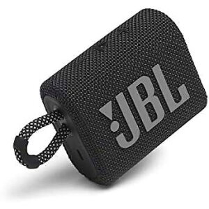 JBL GO3 ���C�����X�X�s�[�J�[ - �u���b�N�ċx�X�y�V����
