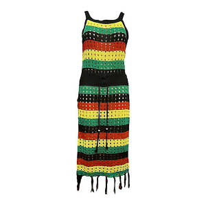 Roots �� Culture(���[�c�A���h�J���`���[) / Island Girl Mesh Fringe Dress ���b�V���t�����W�h���X �����s�[�X�z���C�g�f�[ �Z�[��