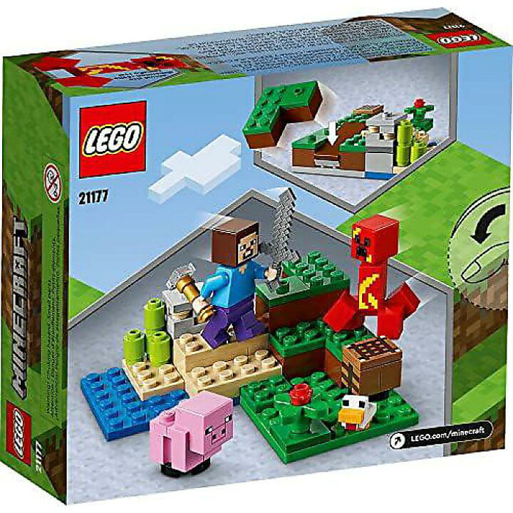 楽天市場】LEGO Minecraft（レゴ マインクラフト）ザ・クリーパーアン 