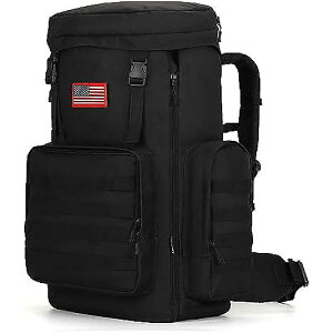 4land �����Y�p ��^�L�����s���O�o�b�N�p�b�N�uBig Camping Backpack�v �g���x���p �ǉ���^�T�C�Y �n�C�L���O�o�b�N�p�b�N�u60L70L85L Oversized Waterproof Military Rucksack�v�ċx�X�y�V����