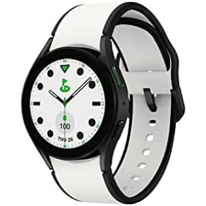 TX Galaxy Watch 5(TX) StGfBV 40mm X}[gEHb` "wXtBbglXgbJ[" ԃobe[ GPSgbLO 2g[ohċx݃Z[