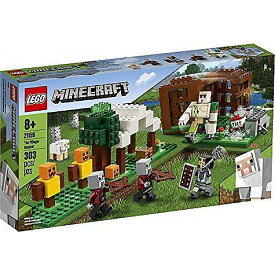 LEGO マインクラフト「ピリジャーの前哨基地」21159 子供向けアクションフィギュア ブロックビルディングプレイセット マインクラフトギフト(303ピース)ハロウィーンセール/ハロウィングッズ