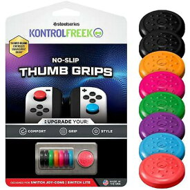 KontrolFreek No-Slip Thumb Grips for Nintendo Switch Joy-Con Controller | 8-Pack | 英語 名所+色+キャラクター名所の組み合わせハロウィーンセール/ハロウィングッズ