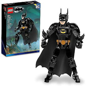 LEGO DC Batman(レゴ・ディーシーバットマン) ビルダブルアクションフィギュア76259 フル可動型バットマントイ、バットマンリターンズムービーのオーセンティックディテールとケープ付き、8歳向けバットマントイハロウィーンセール/ハロウィングッズ