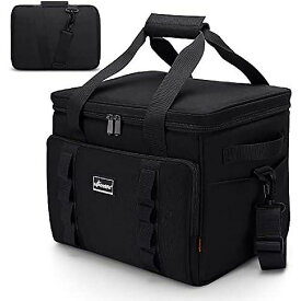 (brand name) ソフトクーラーバッグ40缶　24L絶縁式アイスチェスト　水漏れ防止＆ランチトート付、折りたたみ夏休スペシャル