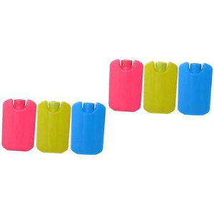 STOBAZA 6個セット アイスボードランチバッグ キャンプ用フリーザーバッグ ペット用エアコンファン クーラー アイスバッグ フレッシュクール夏休スペシャル