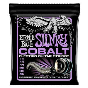 y[ց^z Ernie Ball(A[j[{[) / COBALT ULTRA SLINKY ELEKTRISCHE GITAARSNAREN #2717 - 10-48 GAUGE / GLM^[nEB[Z[/nEBObY