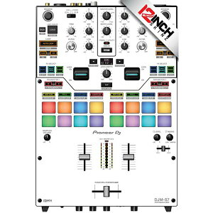 12inch SKINZ / WHT/GRY / Pioneer DJM-S7�p �X�L���ċx�X�y�V����