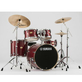 YAMAHA(ヤマハ) / Stage Custom Birch 22"バスドラム スタンダードセット + Zildjian ZBTシンバルセット （クランベリー・レッド）【SBP2F5ZBT-CR】 - ドラムセット -ハロウィーンセール/ハロウィングッズ