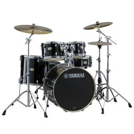 YAMAHA(ヤマハ) / Stage Custom Birch 22"バスドラム スタンダードセット + Zildjian ZBTシンバルセット （レーベン・ブラック）【SBP2F5ZBT-RB】 - ドラムセット -ハロウィーンセール/ハロウィングッズ