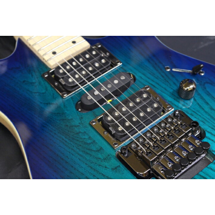 楽天市場】新品 Ibanez(アイバニーズ) / RG370AHMZ BMT(Blue Moon 