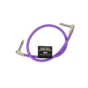 ERNIE BALL(�A�[�j�[�{�[��) / Flex Patch Cable Purple/18�i45cm�j #6449�n���E�B�[���Z�[��/�n���E�B���O�b�Y