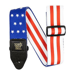 �y���[���ց^���������z Ernie Ball(�A�[�j�[�{�[��) / P05631 Premium Guitar Strap/Bass Strap Stars and Stripes �M�^�[�X�g���b�v�ċx�݃Z�[���y���[���ց^���������z