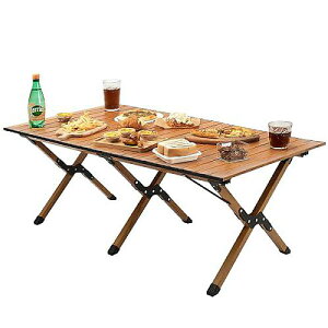 ROSAYHII(���U�C�q�[) 4ft(�t�B�[�g) �A���~�j�E���L�����v�e�[�u���u���[�w�C�g�v �܂肽���ݎ� ���[���A�b�v�e�[�u�� �L�����[�o�b�O�t���ċx�X�y�V����