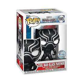 Funko Pop! マーベル: キャプテン・アメリカ: シビル・ウォー ビルド・ア・シーン - ブラックパンサー (アマゾン限定) フィギュア3／12クリスマス セール