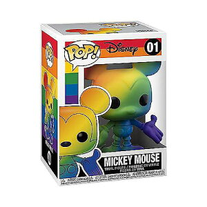 Funko POP Disney: Pride - Mickey Mouse (Rainbow) �}���`�J���[ 3.75�C���`�N���X�}�X �Z�[��