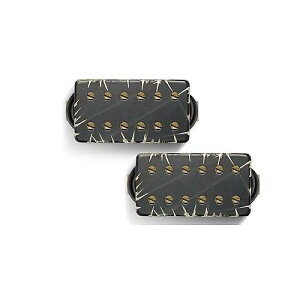 Bare Knuckle Pickups ( xAibNsbNAbvX ) / Aftermath Set Black Battleworn/Gold Screws 53mmċxXyV