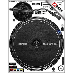 �y�u���b�N/�z���C�g�z12inch SKINZ /Pioneer PLX-CRSS12 Adhesive Skinz (SINGLE)�ċx�X�y�V����
