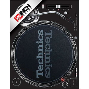 【ブラック】12inch SKINZ /Technics 1200MK7 Skinz (SINGLE) - Colors夏休みセール