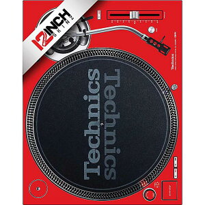 【レッド】12inch SKINZ /Technics 1200MK7 Skinz (SINGLE) - Colors夏休スペシャル