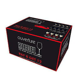 Riedel Ouverture(リーデルオーバチュア)ワイングラス 12個入り レッド＆ホワイト＆シャンパンクリスマス セール