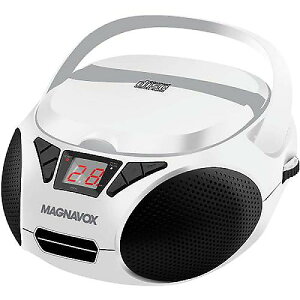 Magnavox MD6924-WH |[^uCDu[{bNX AM/FMXeIWI (zCg/ubN) | CD-R/CD-RWΉ | LEDfBXvC | AUX|[gΉ | vO\CDv[[ċx݃Z[