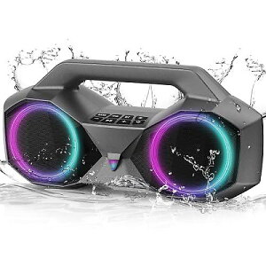 KMAG(PC}O) |[^uBluetoothXs[J[ - IPX7hCXXs[J[ 80W̉yp[ 20ԍĐ _Ci~bNCg fB[vx[X fAyAO 5.3 BT AEghAAz[A