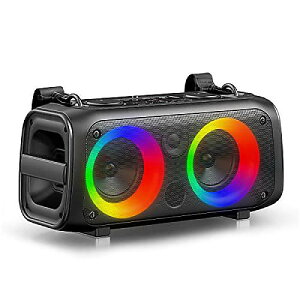 Bluetooth Speaker(u[gD[XXs[J[) 60W, JtCg CXXs[J[, FMWI, t̃}CN, Rt. AEghAAƒAp[eB[ɍœKȃ|[^uu[{