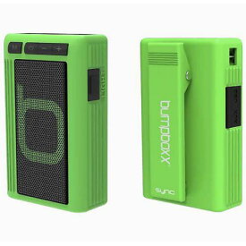Bumpboxx(バンプボックス)ワイヤレスBluetooth Retro Pager Beeper Neon Green Bluetoothスピーカー MP3プレーヤー FMラジオ LEDフラッシュライト 防水仕様 重量3.2oz新生活応援