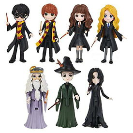 Wizarding World Harry Potter(ワルデモート) マジカルミニコレクターセット 7つの3インチトイフィギュア付き 子供向けおもちゃ5歳以上新生活応援