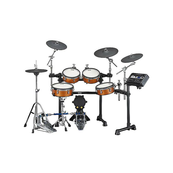 YAMAHA 電子ドラム ツインペダル 床防音付き